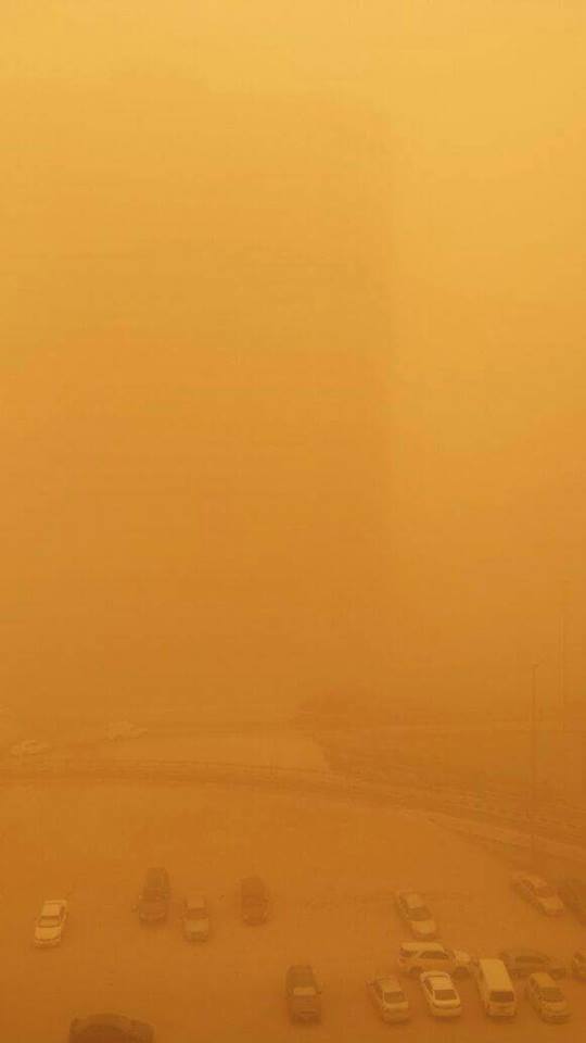 Shocking Pictures Of Dubai Sandstorm Masala