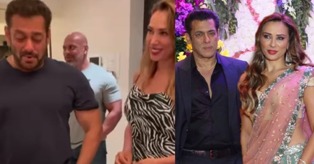 WATCH Salman Khan S Rumoured Girlfriend Iulia Vantur Joins Him To