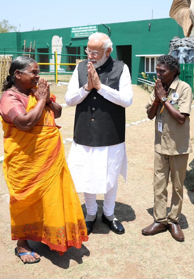 Pictures PM Narendra Modi Meets The Oscar Award Winning Documentary