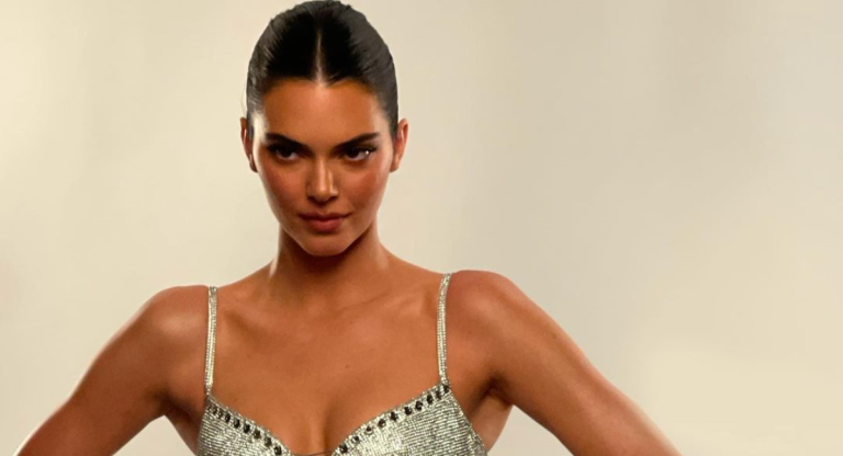 Kendall Jenner Dazzles In A Handmade Silver Gown With Over Lakh