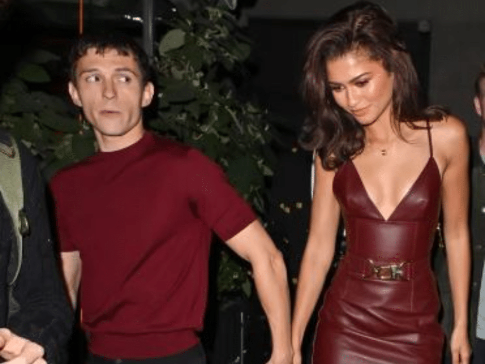 Tom Holland Protects His Girlfriend Zendaya From A Swarm Of Paparazzi