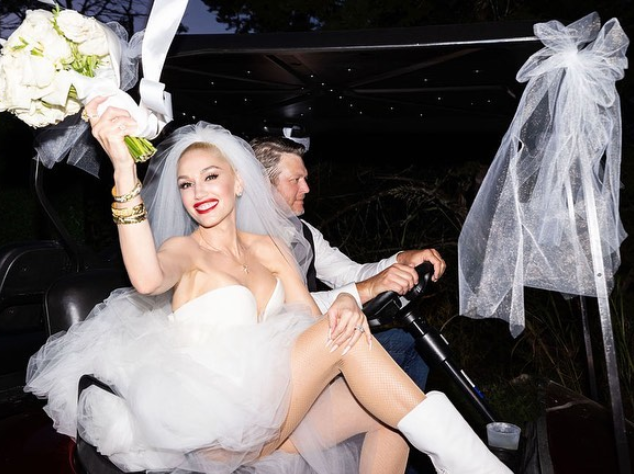 Gwen Stefani And Blake Shelton Tie The Knot In A Dreamy Intimate Wedding Masala