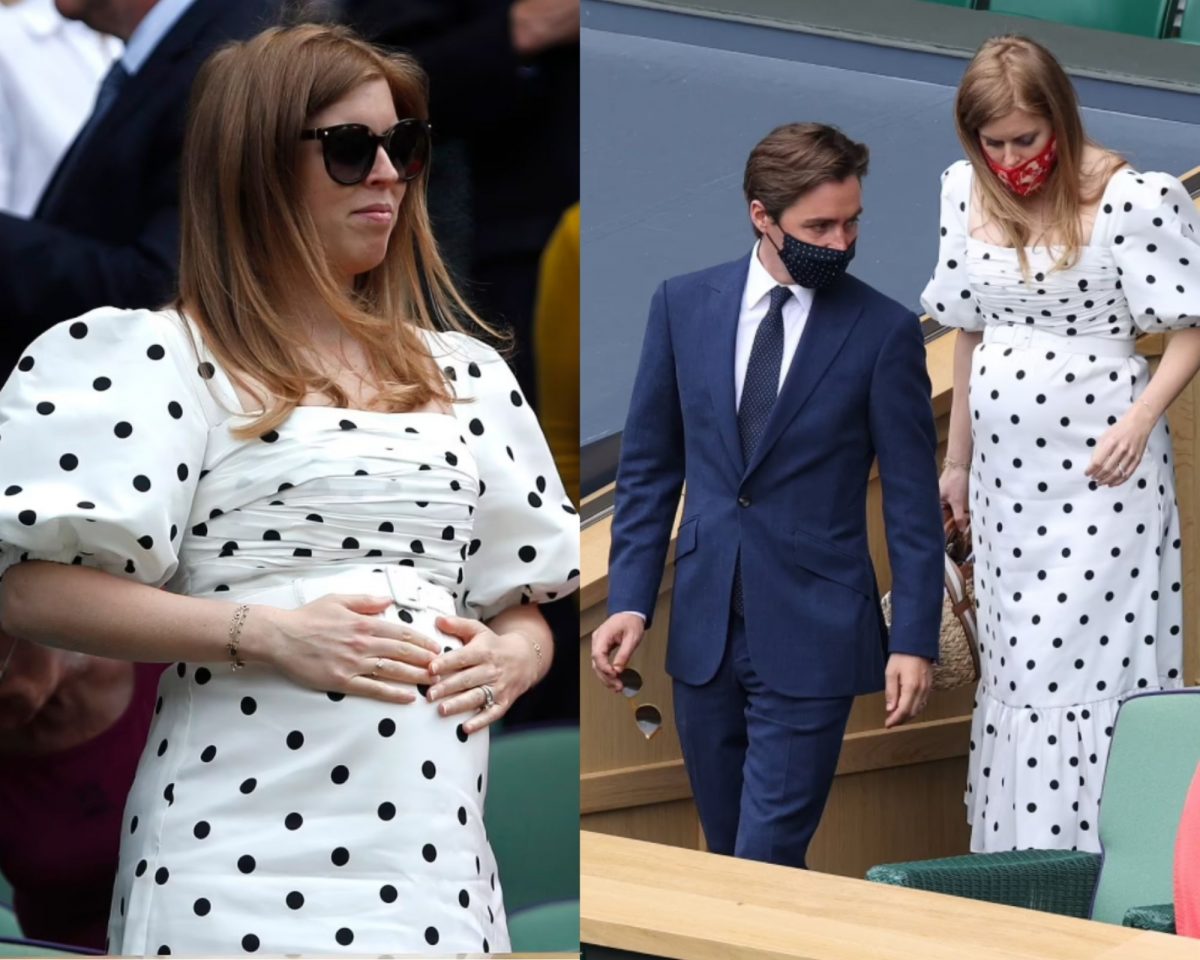 Royal Mom-to-be Princess Beatrice Looks Gorgeous In Polka Dots As She ...