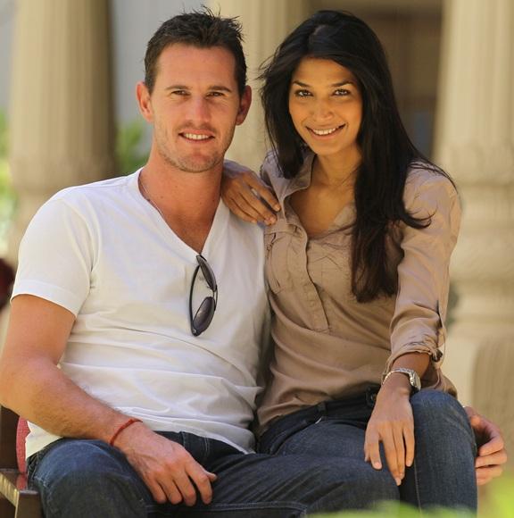 Indian Model Mashoom Singha And Australian Cricketer Shaun Tait Are ...