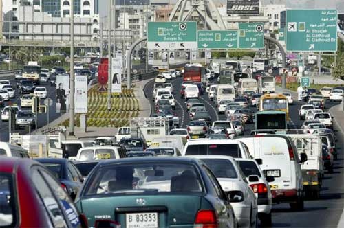 UAE Traffic Updates: Major Traffic Jams Take Over Different Parts of ...