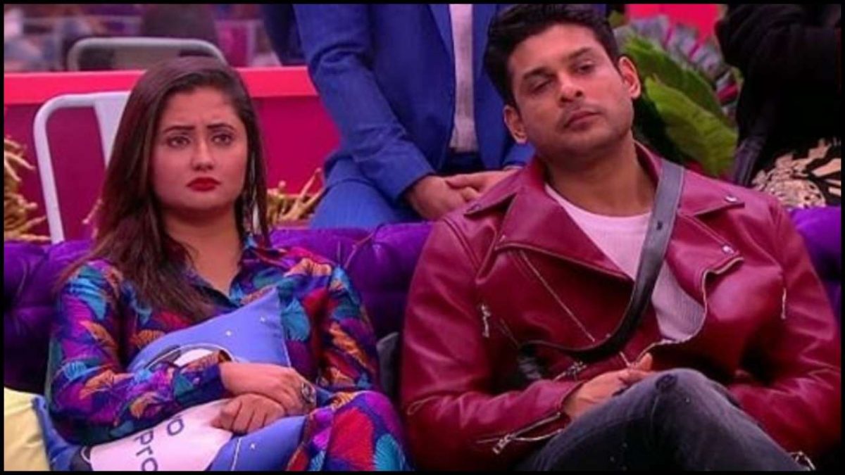 Bigg Boss Season 13 Rashami Desai and Sidharth Shukla Fight