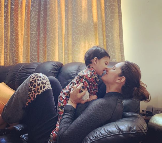 Sania Mirza And Son Sex - Sania Mirza and Shoaib Malik's Son Izhaan Enjoys Playful Time at Home -  Masala