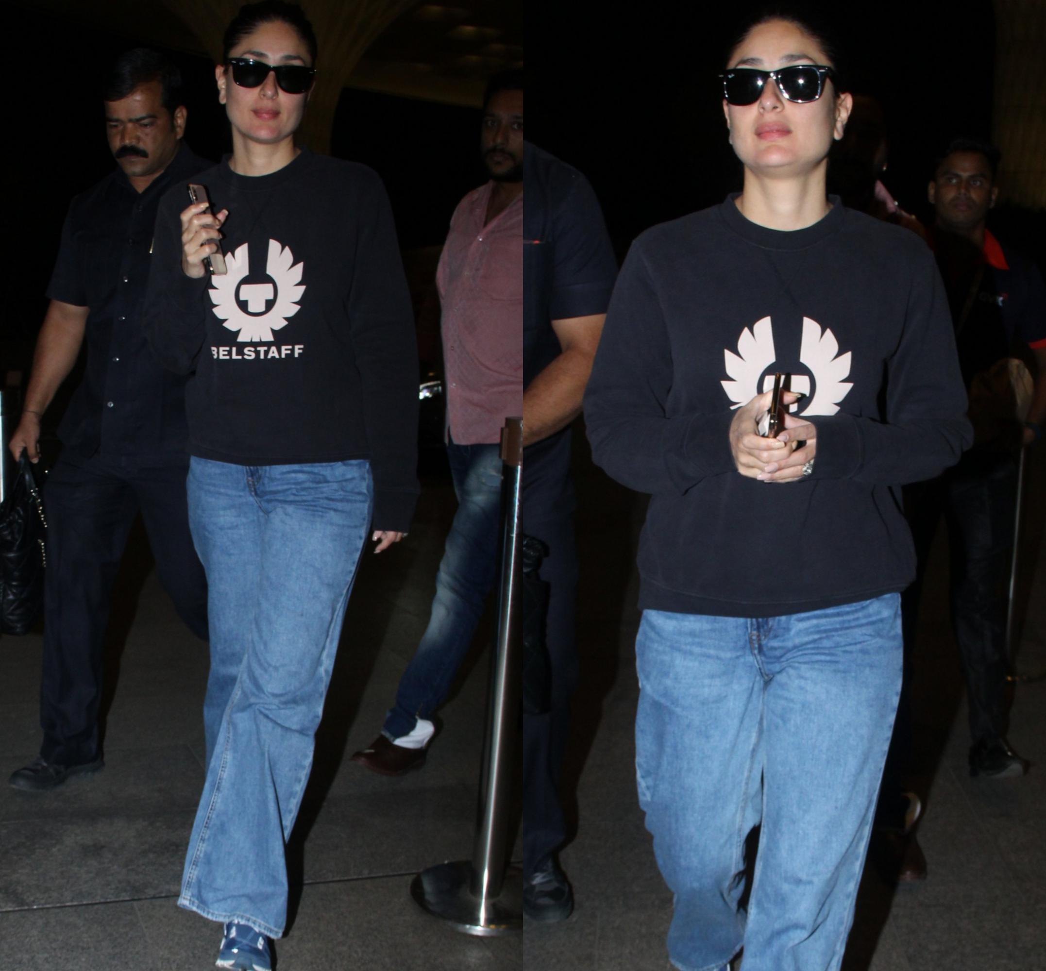 Kareena Kapoor's oversized hoodie at Mumbai airport is a major