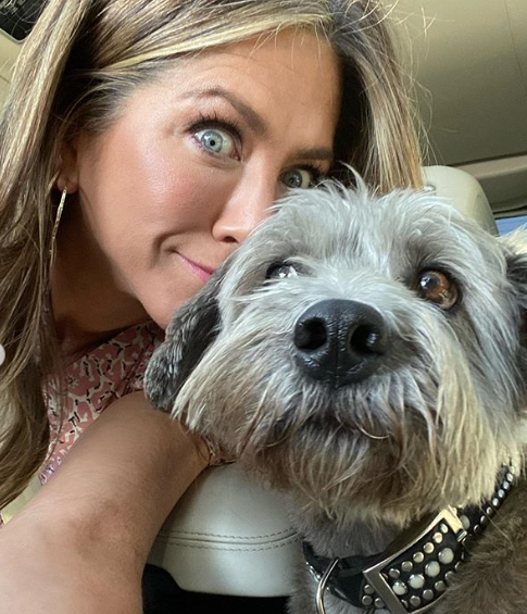 Jennifer Aniston brings her dog to work and everyone is melting - Masala