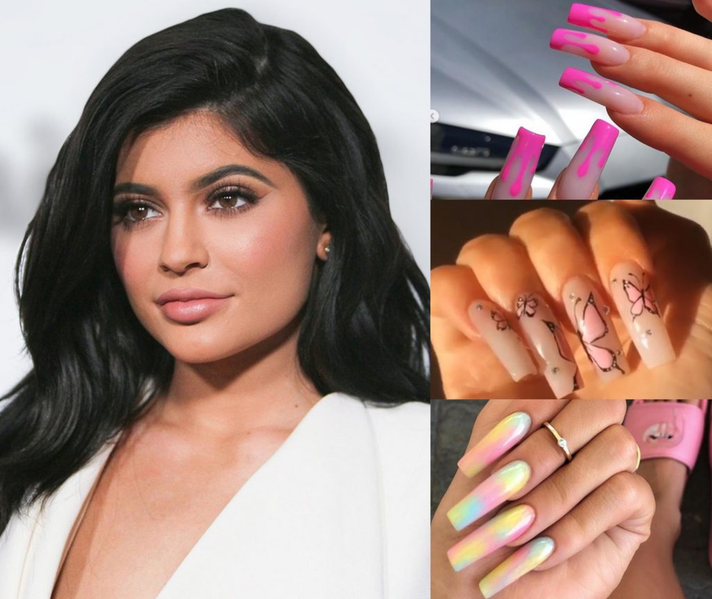 Kylie Jenners New Nail Art Trends From French Drip To Butterflies To Tie Dye Designs Masala 