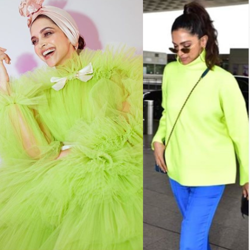 Two Times Deepika Padukone’s Neon Game Was Strong - Masala