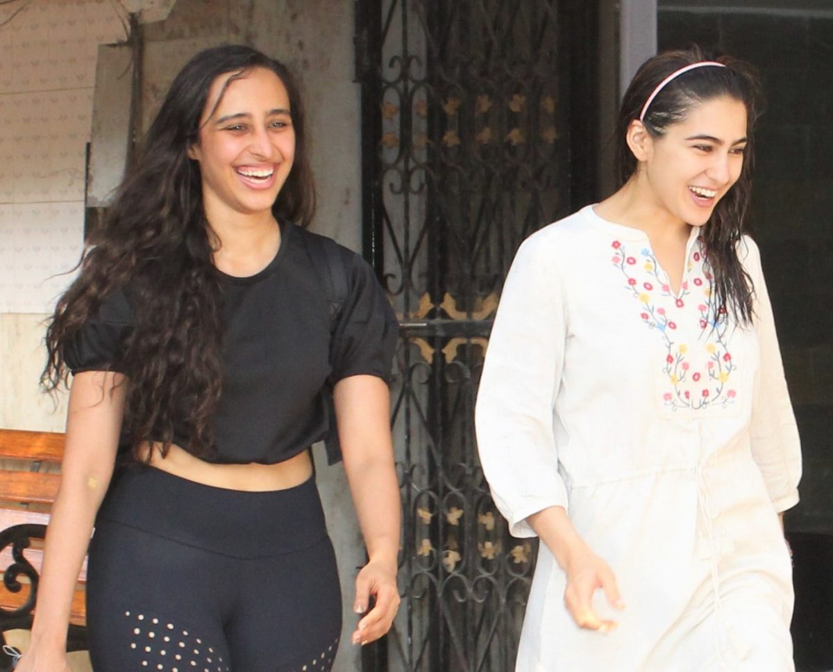 Sara Ali Khan and Namrata Purohit are Totally Cute Gym Buddies! - Masala