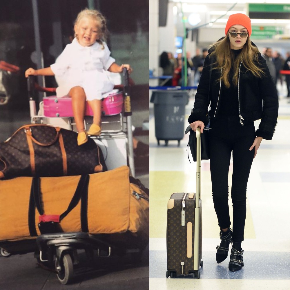 Gigi hadid hotsell airport style