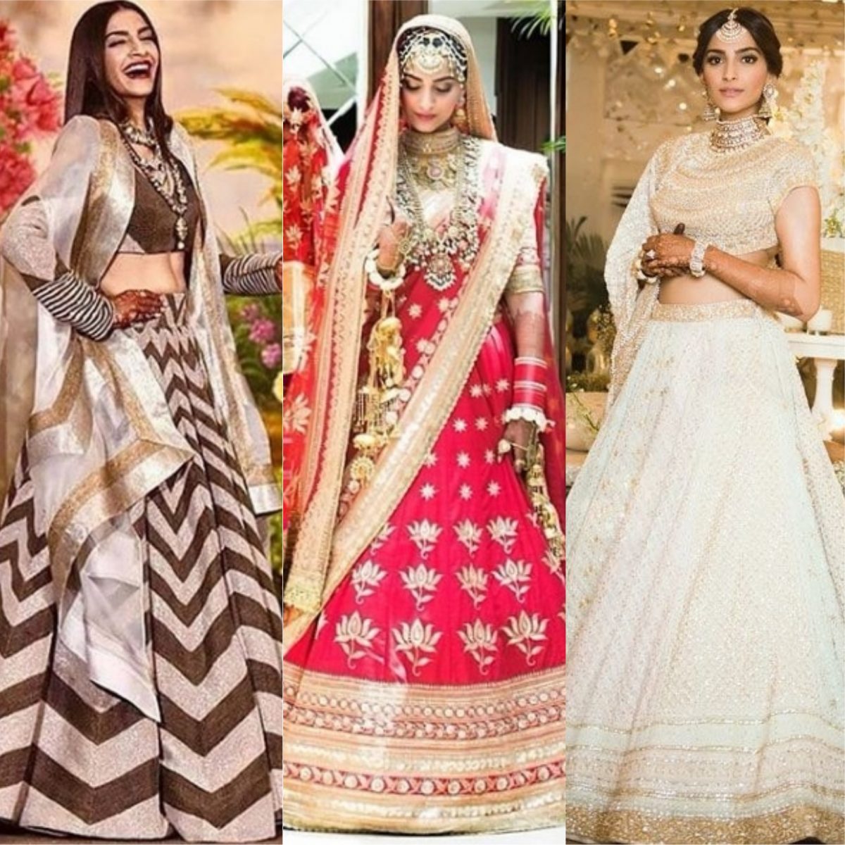 Sonam Kapoor's Wedding Wardrobe Decoded! - Masala