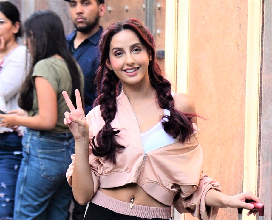 Nora Fatehi is a mermaid with blonde pink hair for sexy photoshoot dont  miss Nargis Fakhris comment  Fashion Trends  Hindustan Times