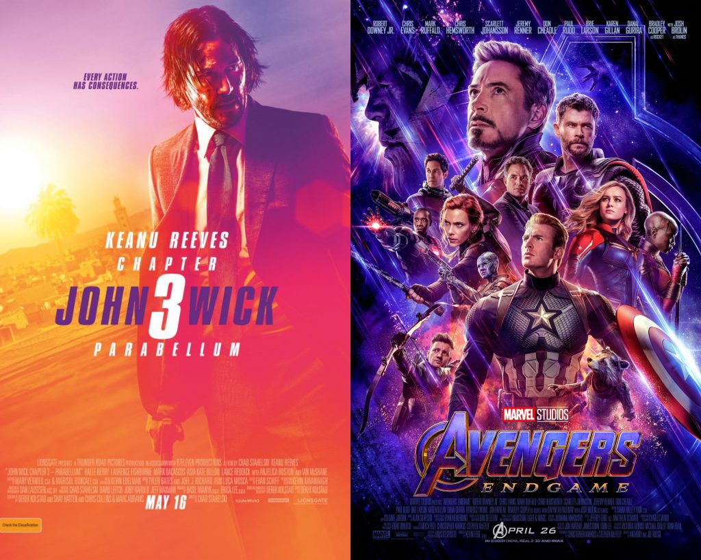 Avengers: Endgame poster, inspired by John Wick 2 by Maxvel33 on