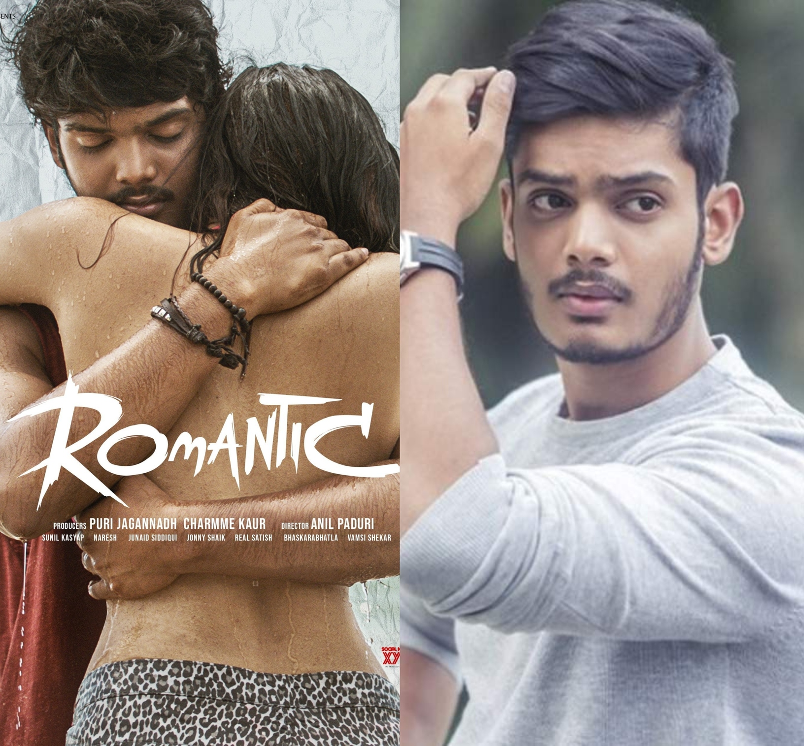 Akash Puri and Ketika Sharma Starrer Romantic: Makers Share the First  Poster - Masala