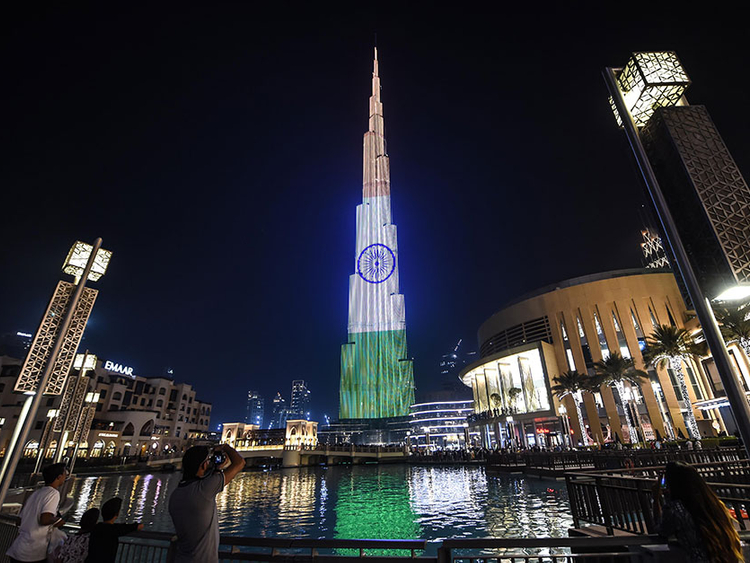 burj khalifa independence day 2022