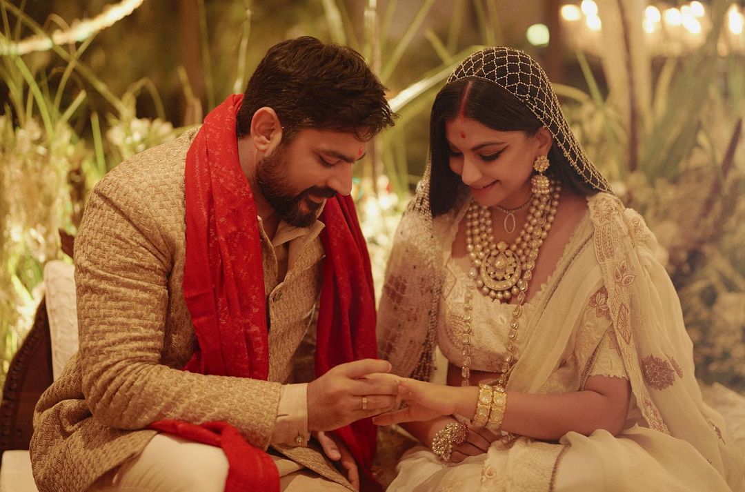 Rhea Kapoor shares first photo from her wedding to Karan Boolani ...