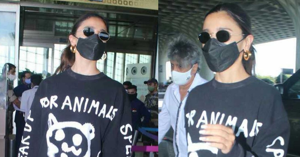 Dumb' Alia Bhatt Trolled For Using Leather Bag While Wearing 'Speak Up For  Animals' Tee