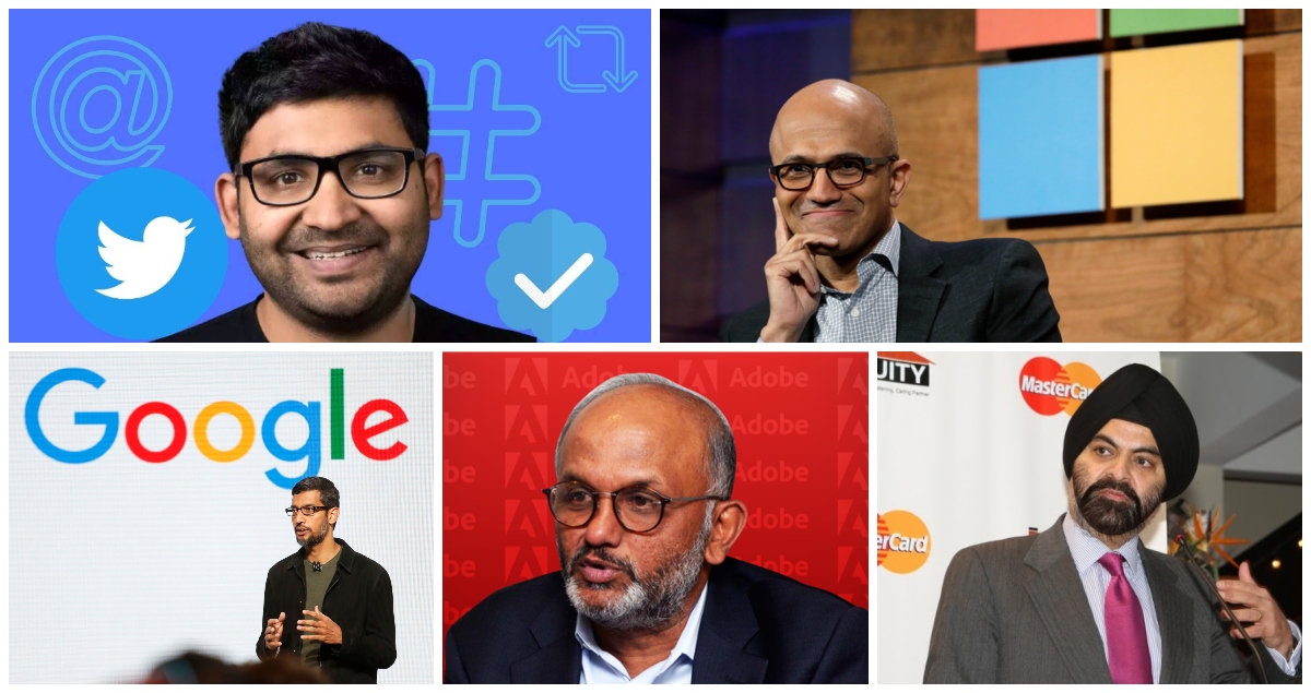 5 FAMOUS Companies Led By CEOs Of Indian Origin - Masala.com