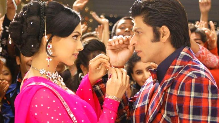 Deepika Padukone and Shah Rukh Khan in Om Shanti Om