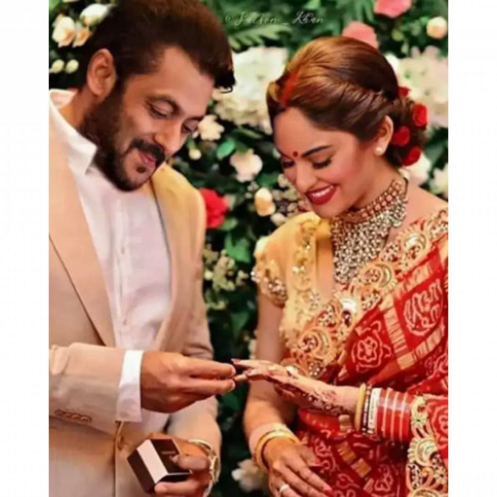 Sonakshi Sinha Reacts To Wedding Picture With Salman Khan