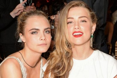 Video of Amber Heard kissing Cara Delevingne goes viral