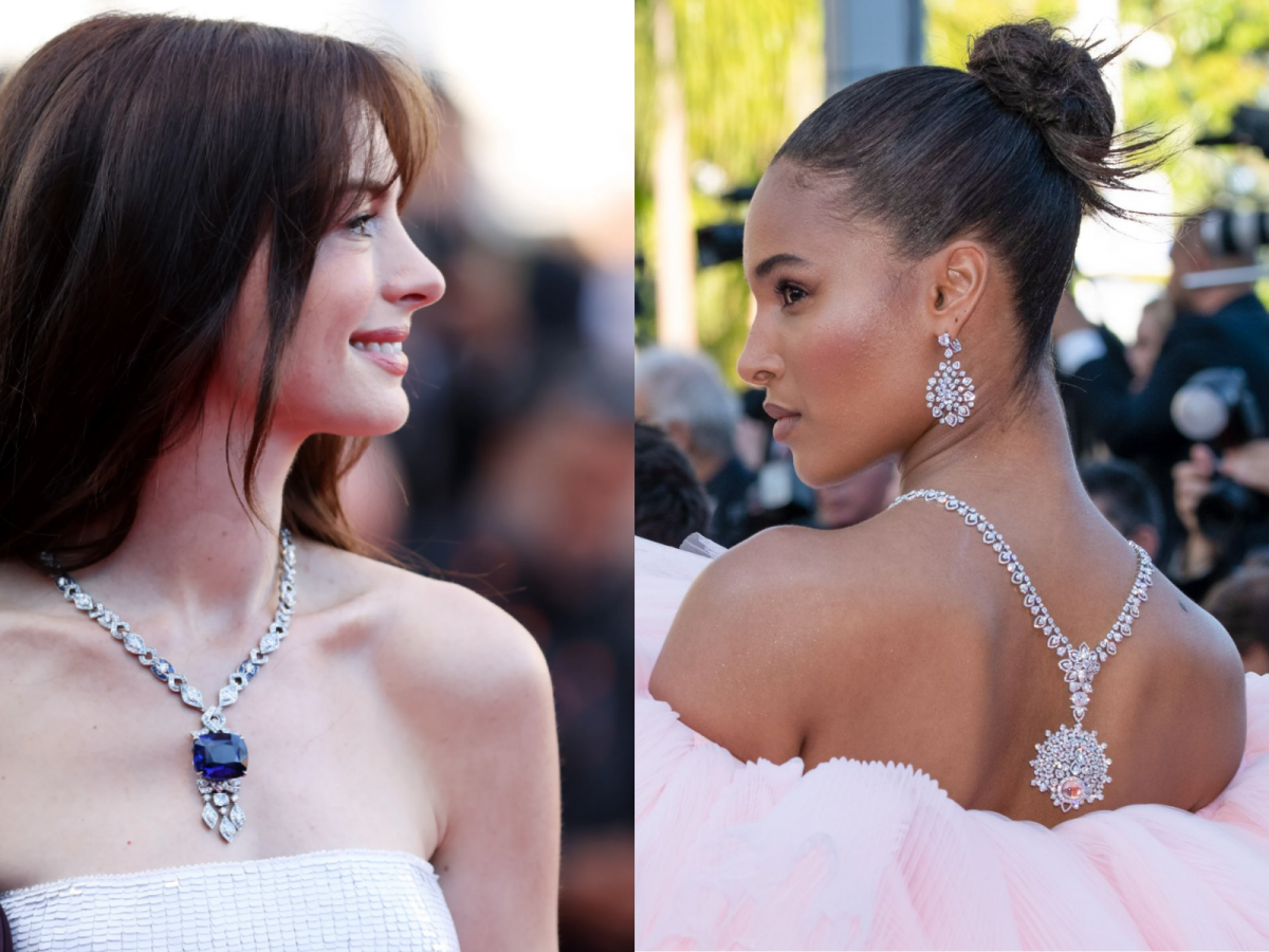 Julia Roberts, Anne Hathaway & Cindy Bruna shine at the Cannes film  festival in high jewellery necklaces - Something About Rocks