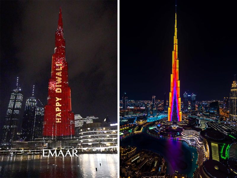 Burj Khalifa To Celebrate Diwali With An Extravagant Light And Fountain ...