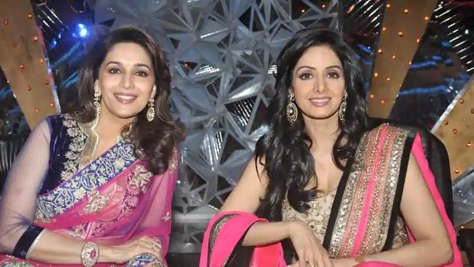 Madhuri Dixit Reminisces Her Dance With Sridevi