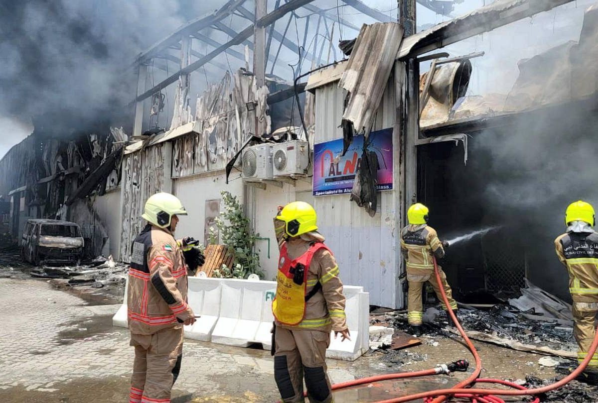 Dubai: A deadly fire breaks out in Al-Quoz industrial area