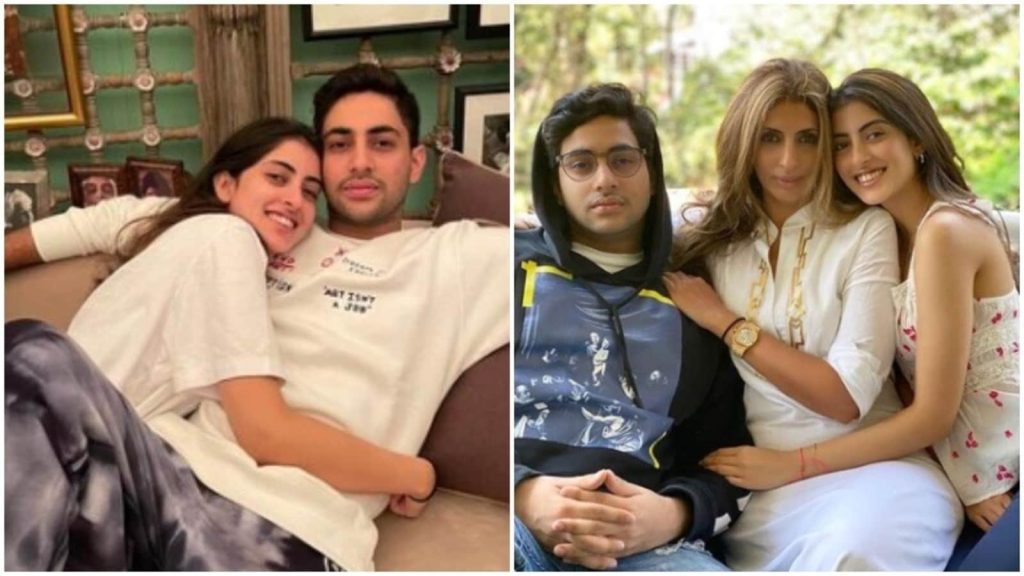 Shweta Bachchan's reaction on Navya Naveli's belly piercing