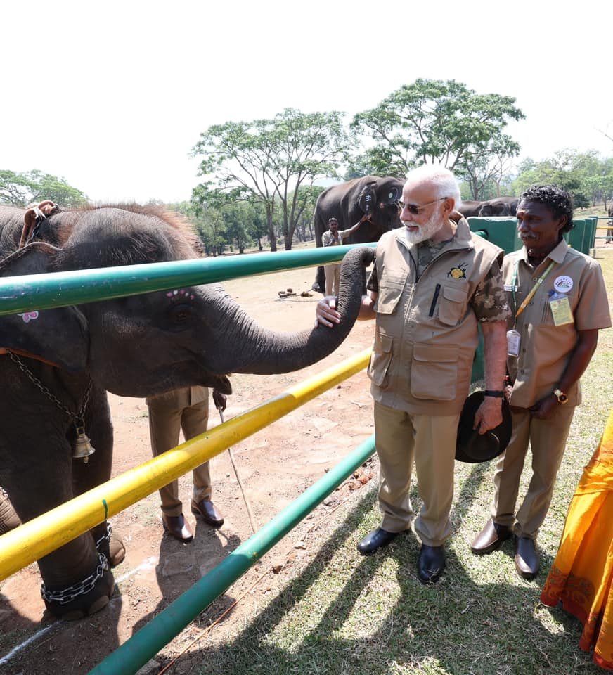 Pictures Pm Narendra Modi Meets The Oscar Award Winning Documentary