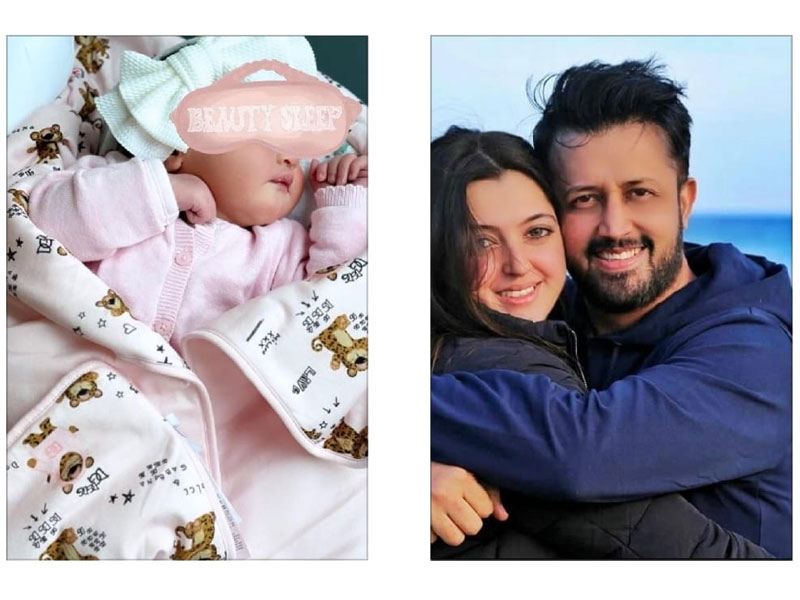 atif aslam with his father