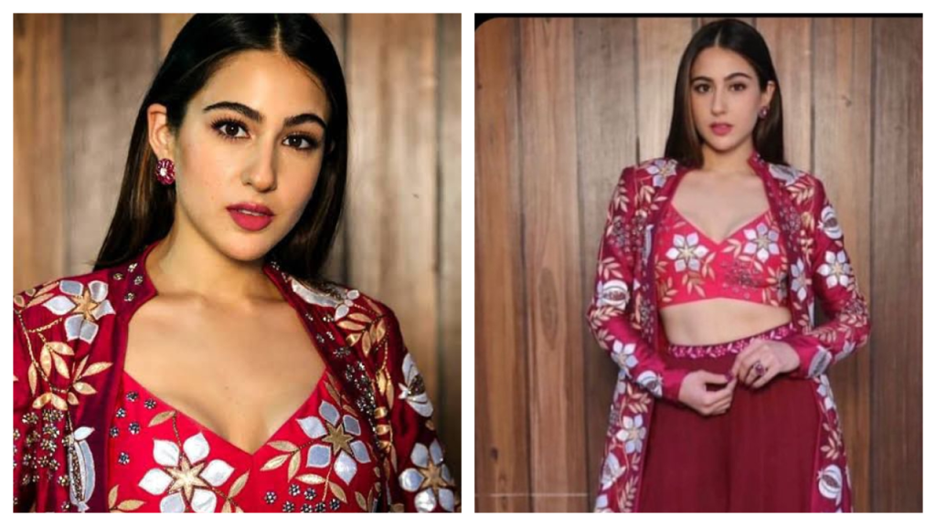 Sara Ali Khan rocks Bohemian style in ₹3 lakh patchwork jacket