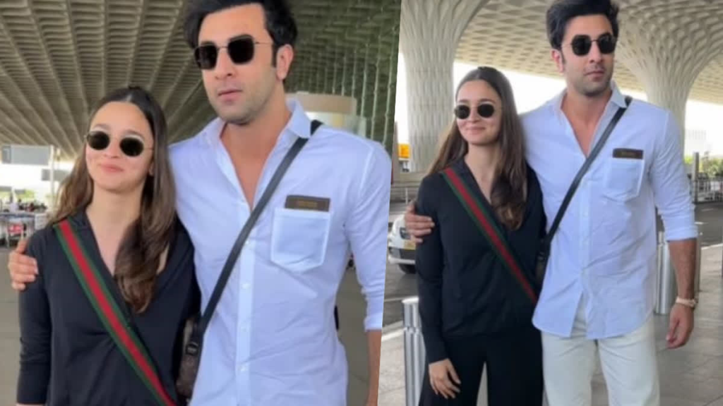 Ranbir Kapoor sports new look as he picks Alia Bhatt up from the ...