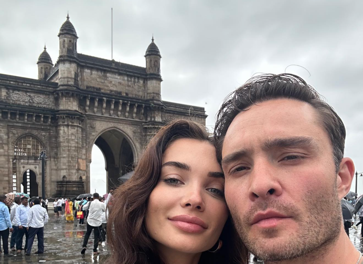 Gossip Girl Star Ed Westwick Is Holidaying In Mumbai With Girlfriend Amy  Jackson