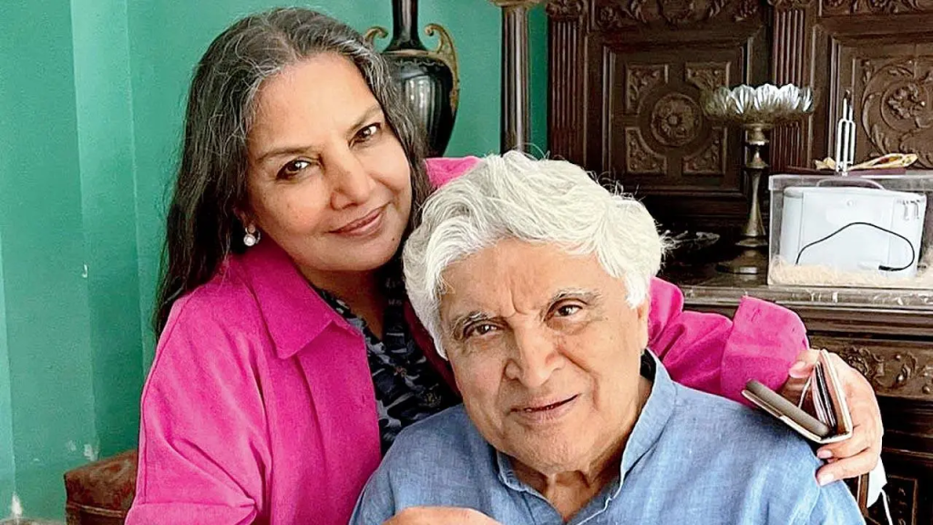 Shabana Azmi Shares Javed Akhtar's Reaction On Her Locking Lips With ...