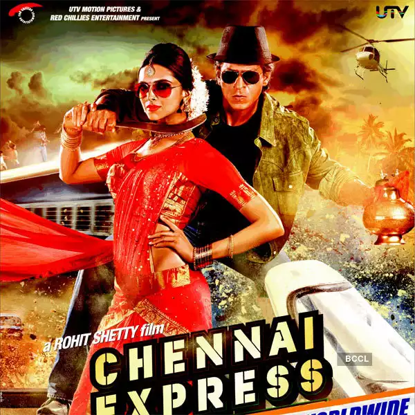 Throwback - SRK & Deepika on the sets of Chennai Express