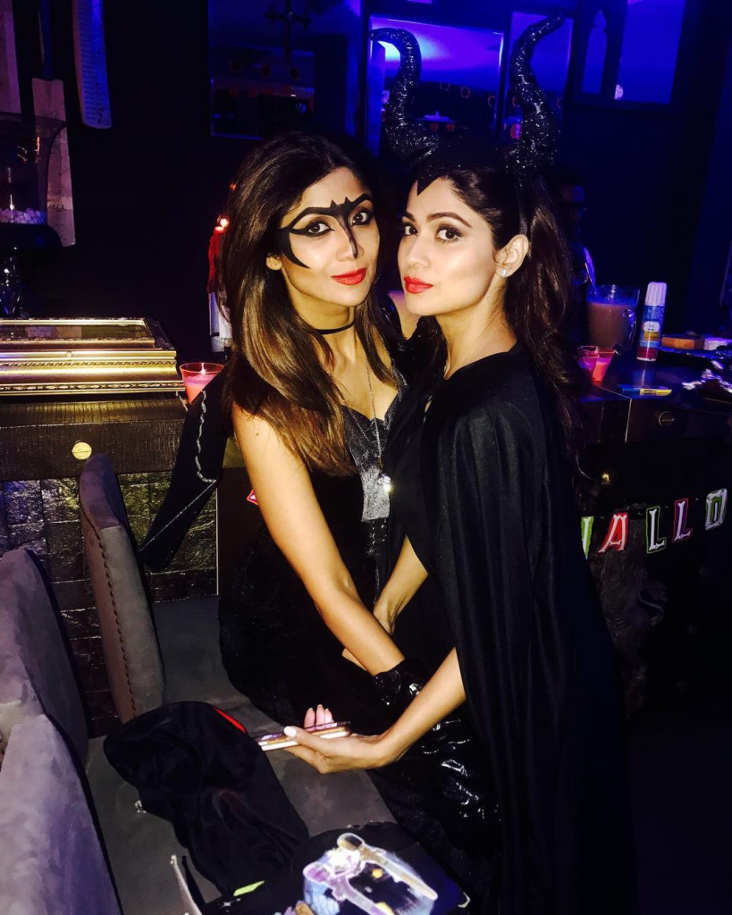 In Photos Raj Kundra, Shilpa Shetty's SPOOKY Halloween party