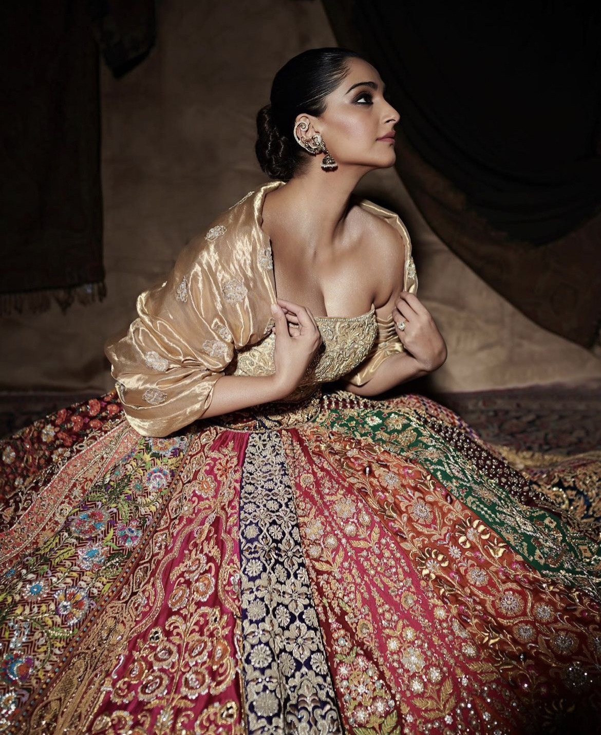 Sonam Kapoor stuns as a showstopper for Abhinav Mishra | Filmfare.com