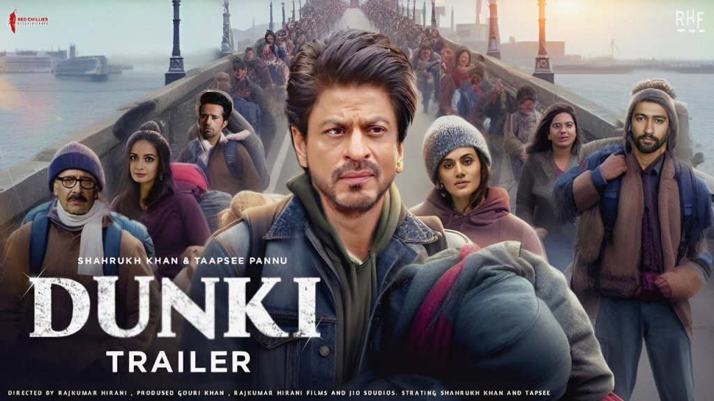 WATCH Dunki FINALLY releases its trailer and cause frenzy among fans