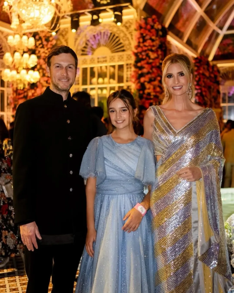 Ivanka Trump turns desi girl with this gorgeous Manish Malhotra sequinned  saree at Ambani bash: See Pictures HERE - Masala