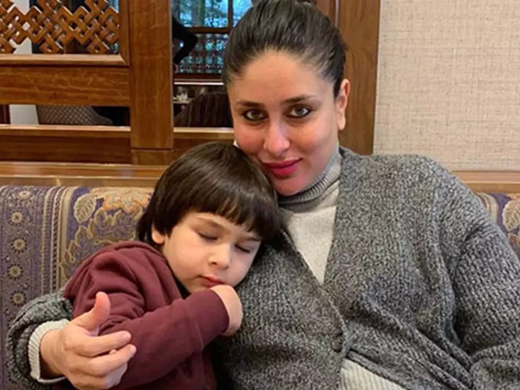 Fans BEWILDERED as Kareena Kapoor shares 2 different stories behind son ...