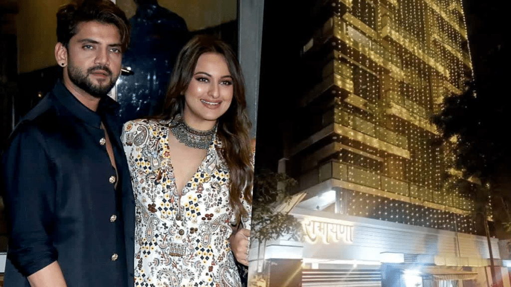 WATCH: Sonakshi Sinha's residence lights up ahead of her wedding ...