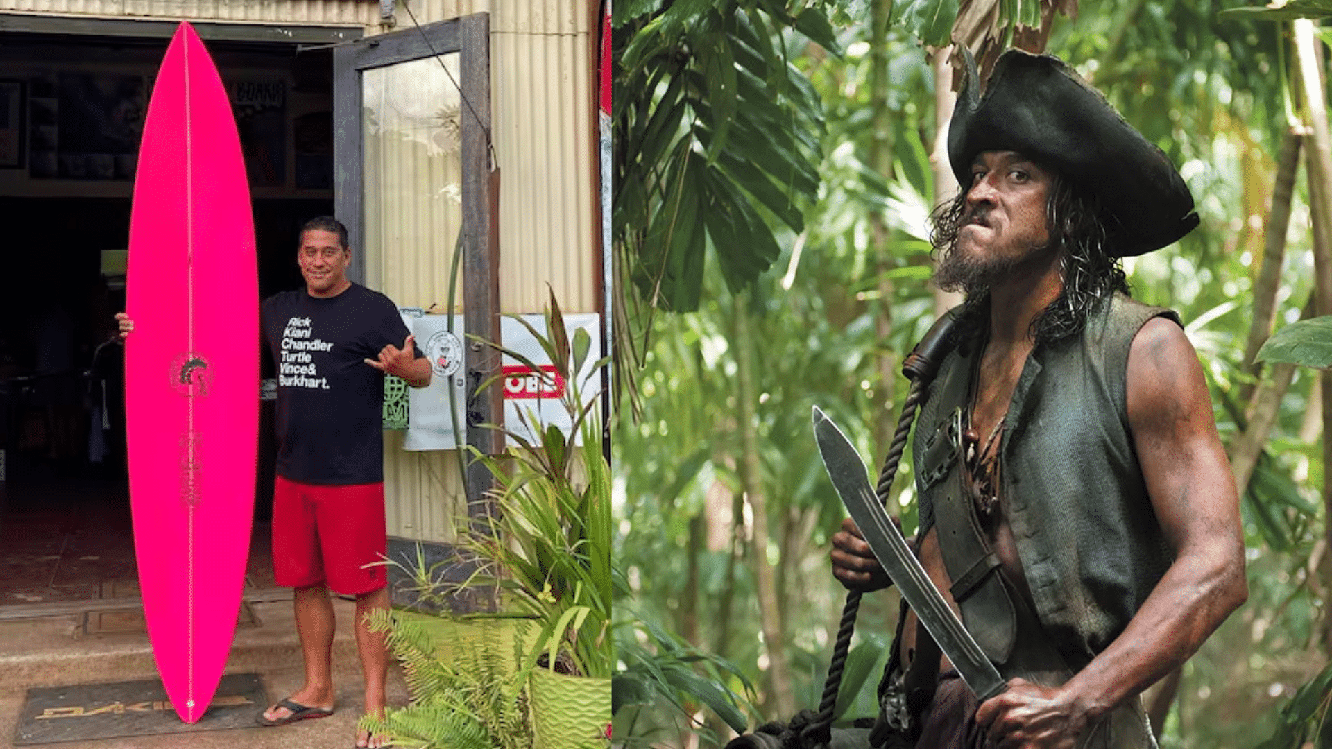 Pirates of the Caribbean actor and surfer Tamayo Perry dies in Hawaii ...