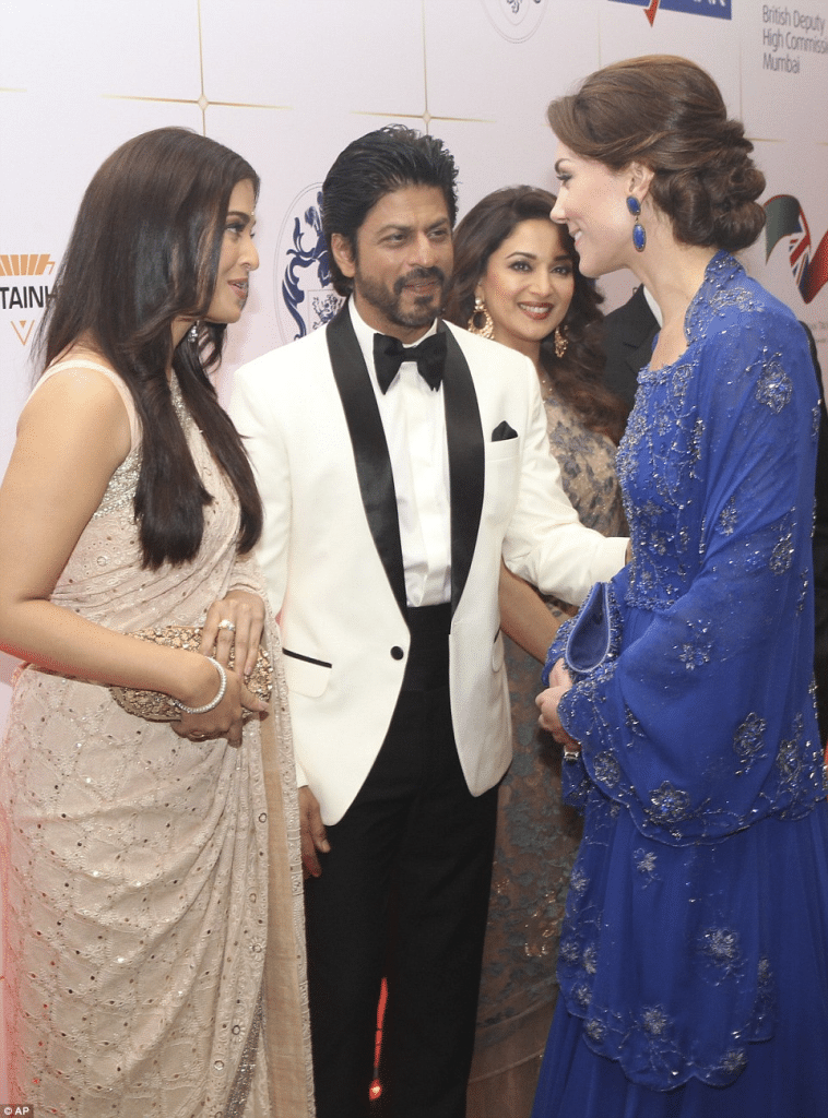 When Shah Rukh Khan forgot to speak English in front of Prince William and Kate Middleton