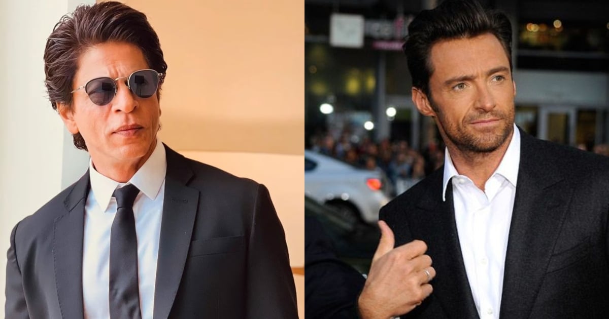 Are Hugh Jackman and Shah Rukh Khan teaming up for a film?