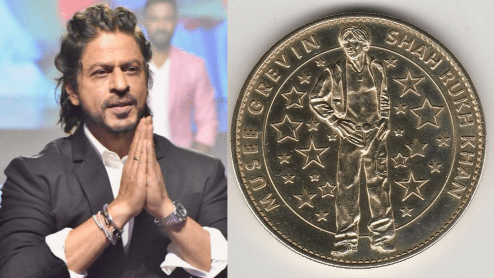 Shah Rukh Khan Becomes The First Bollywood Actor To Have A Gold Coin At ...